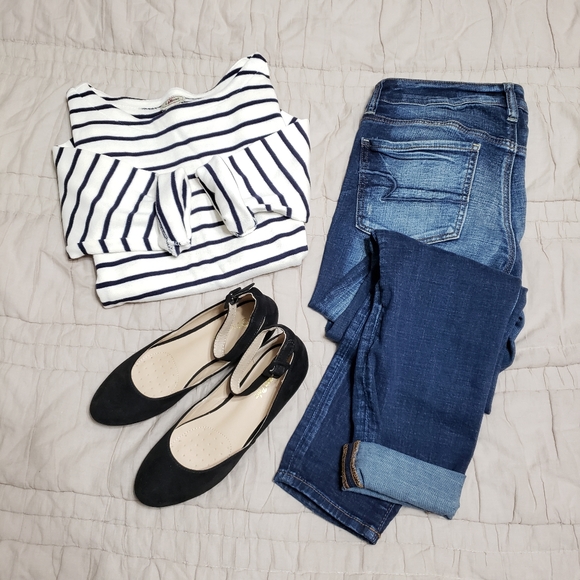 L.L. Bean Sweaters - LL Bean Striped Top